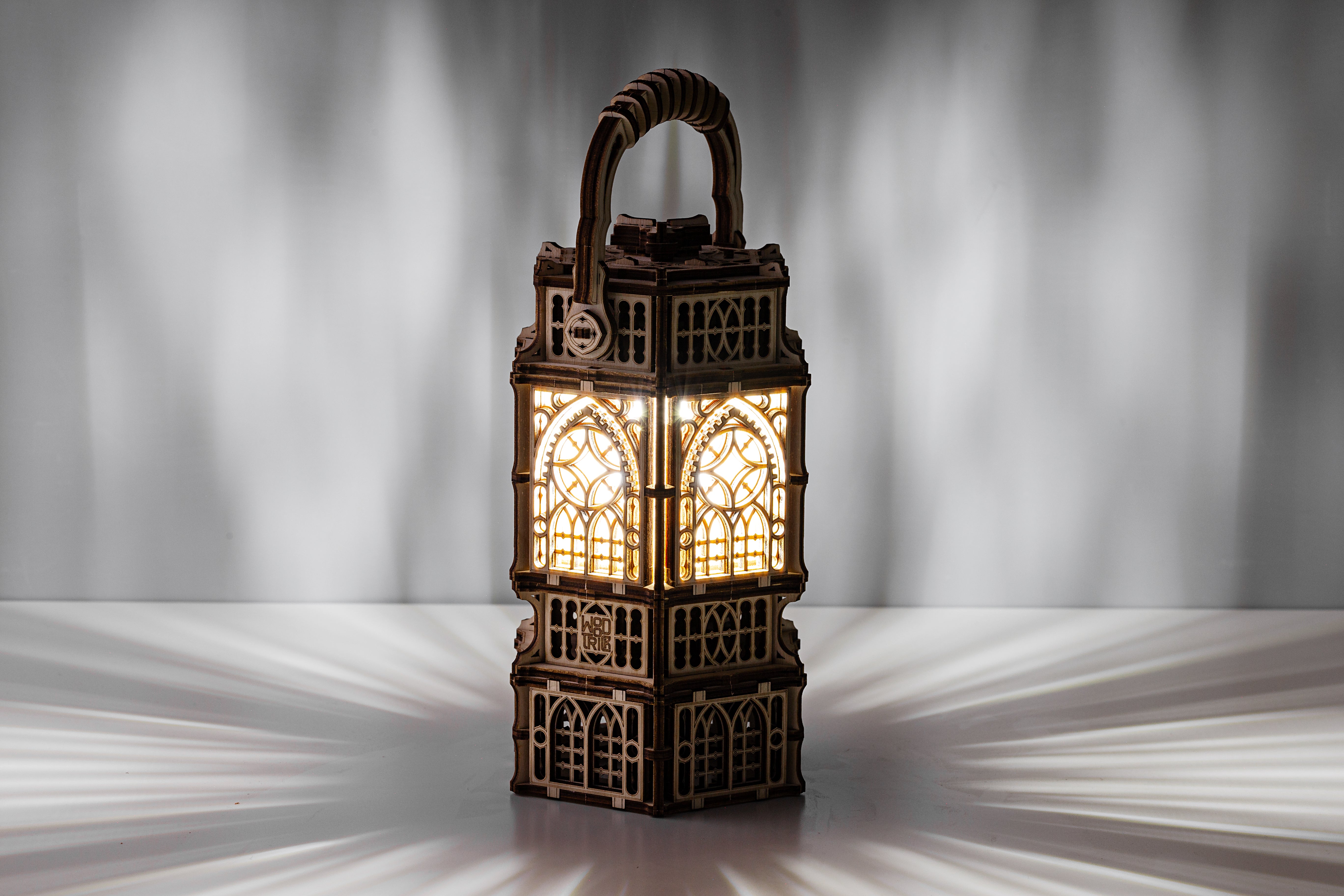 Lamp, decor or constructor? Antique Lantern does it all!