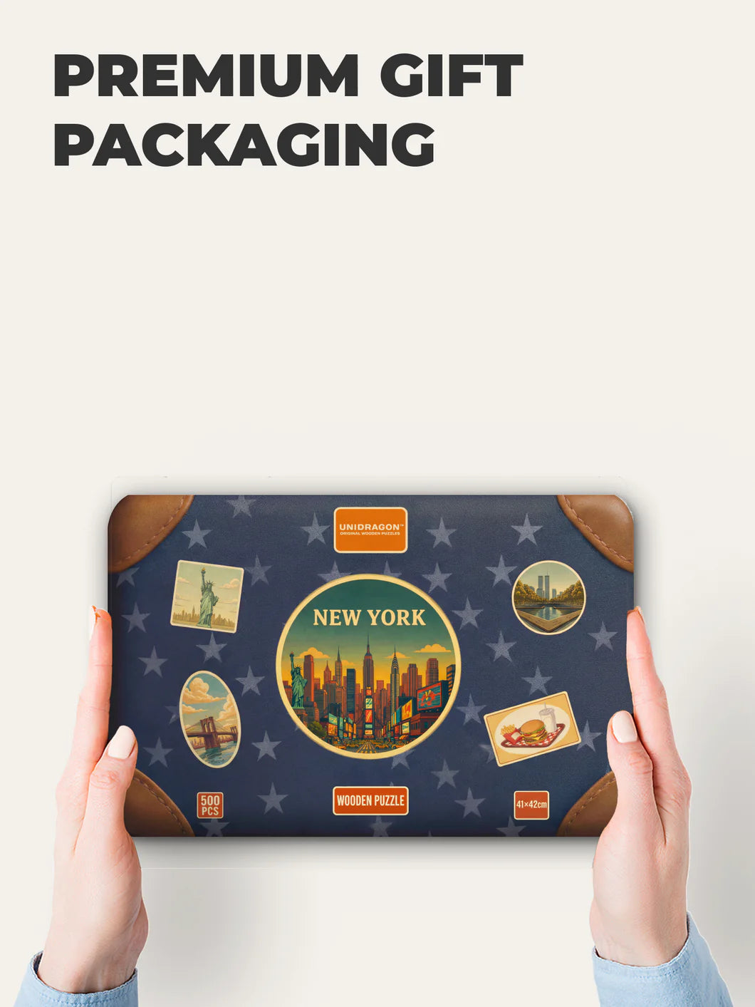 New York in a Case Wood model kit ✔️ WoodTrick New York in a Case Wood model kit ✔️ WoodTrick