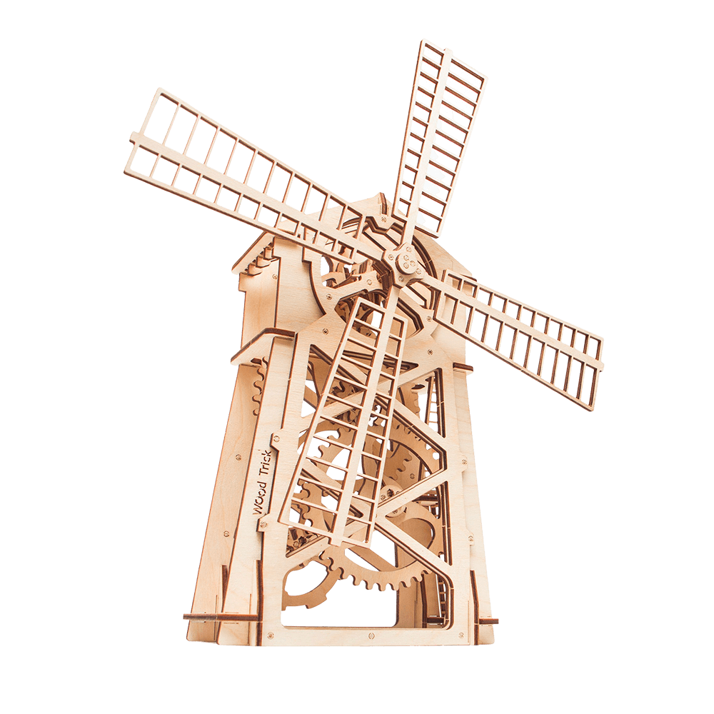 Maquette en bois Moulin à vent - Quay référence P056 - Loisirs