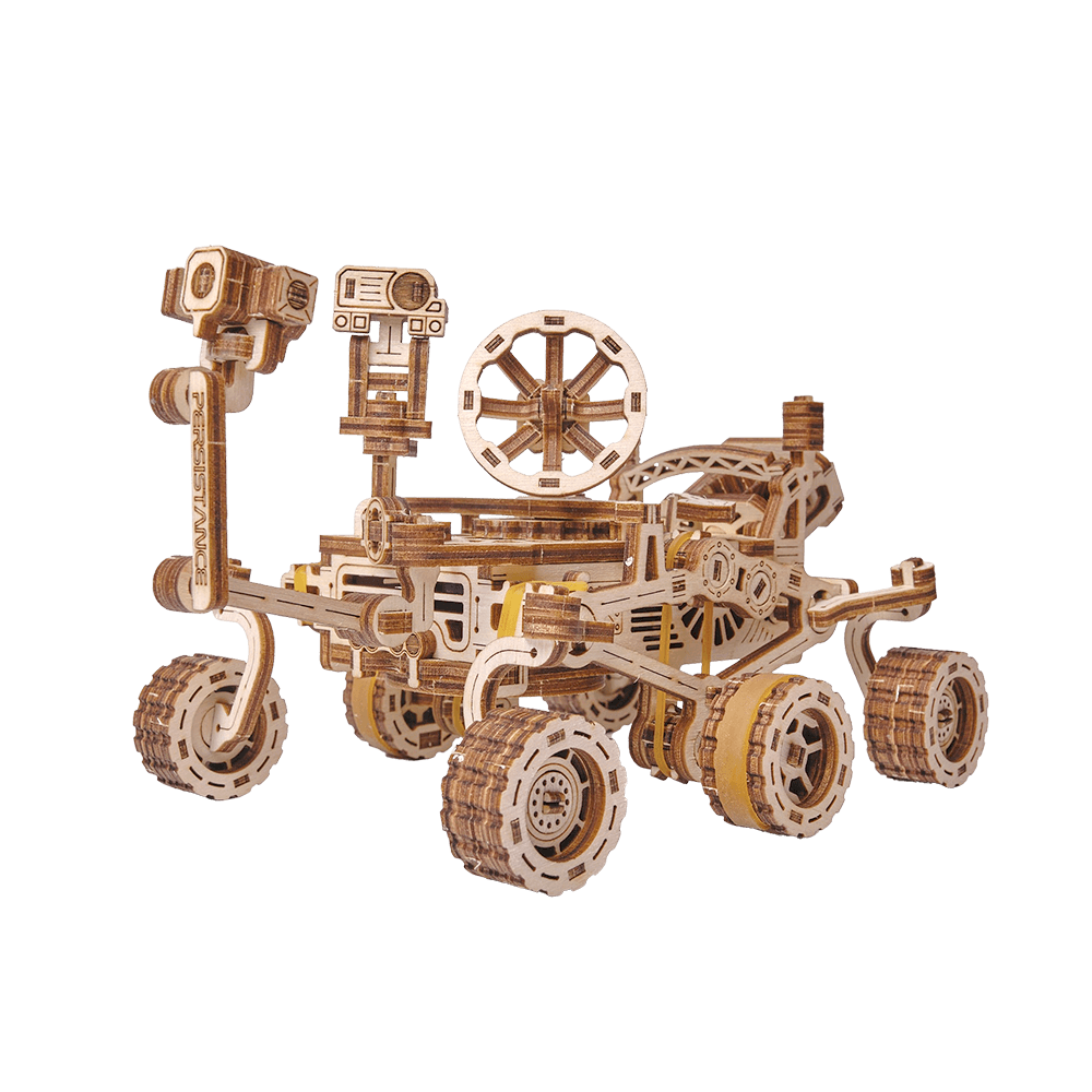 Mars Rover - 3D wooden mechanical model kit by WoodTrick.