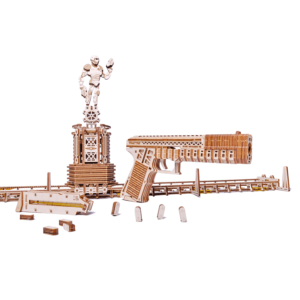 Shooting Range 3D Wooden Mechanical Model Kit By WoodTrick shooting-range-3d-wooden-mechanical-model-kit-by-woodtrick