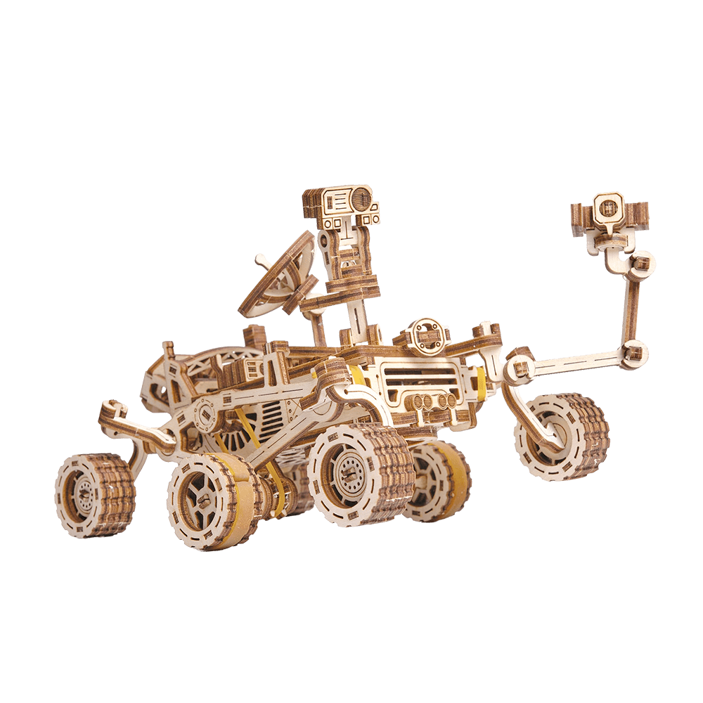 Mars Rover - 3D wooden mechanical model kit by WoodTrick.