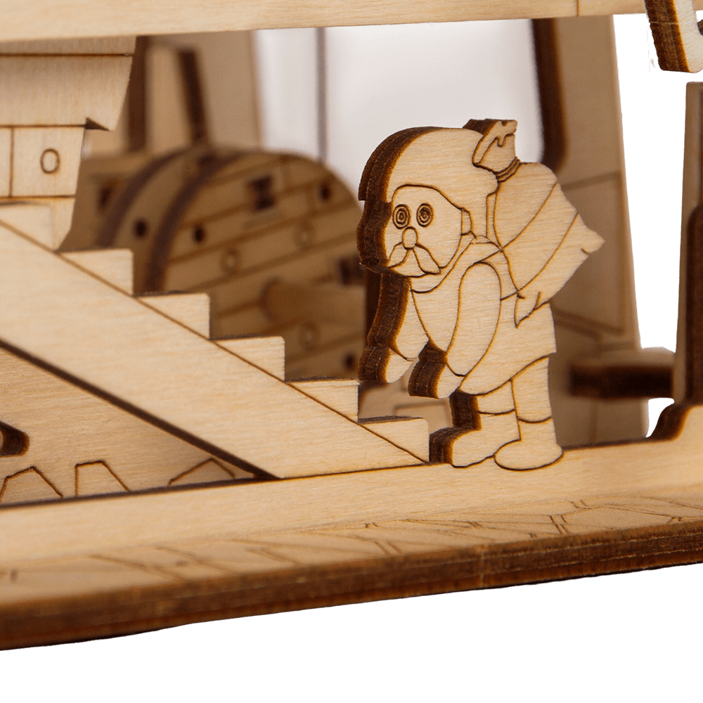 Quay Mulino a Vento Woodcraft K di Costruzione FSC Quay Mulino a Vento Woodcraft K di Costruzione FSC