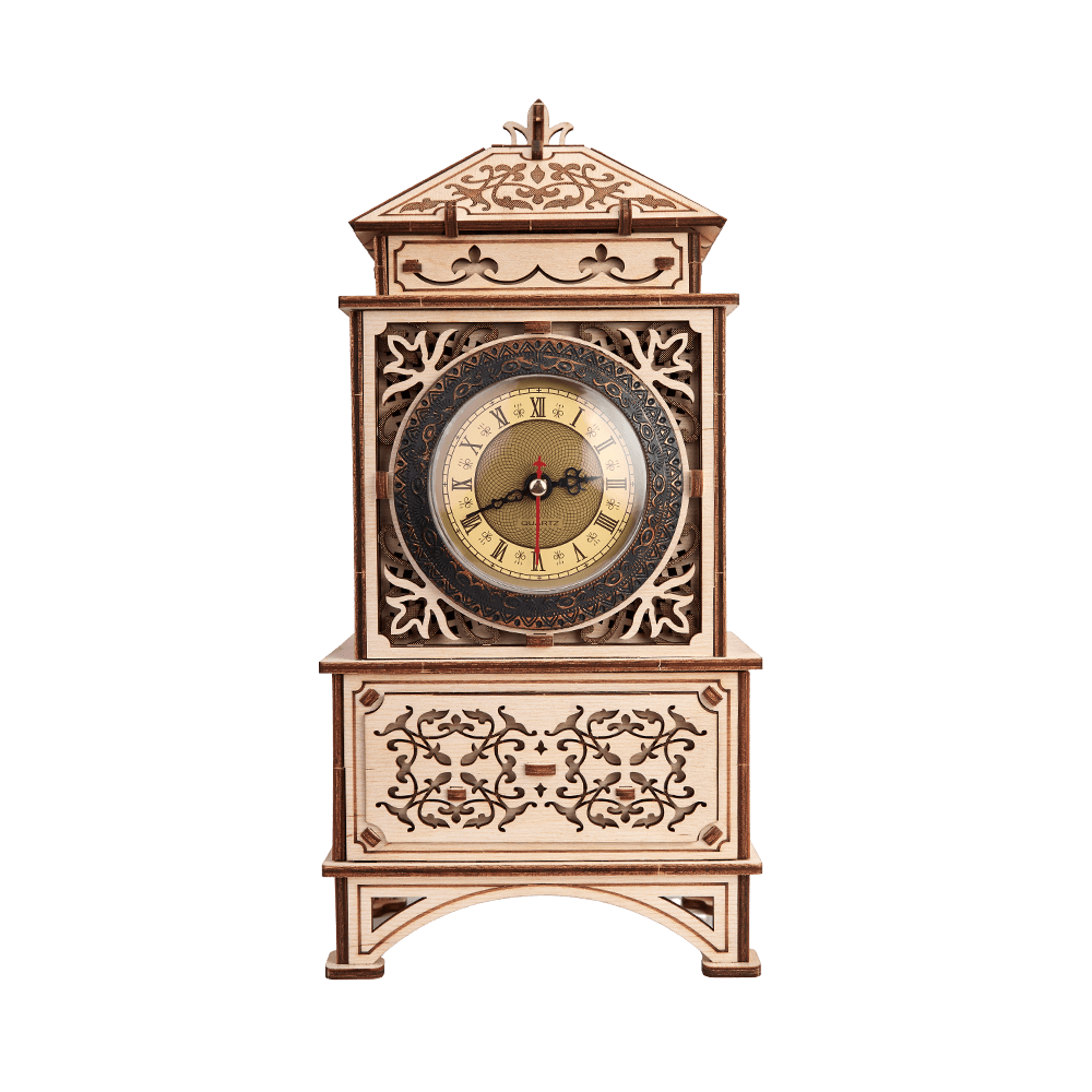 Classic clock 3D model Mechanical modeling for adults and kids