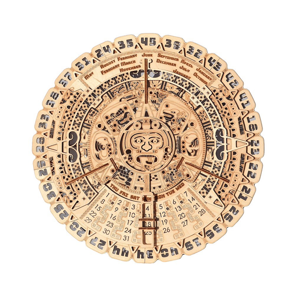 Maya Calendar 3D Wooden Mechanical Model Kit By WoodTrick maya-calendar-3d-wooden-mechanical-model-kit-by-woodtrick