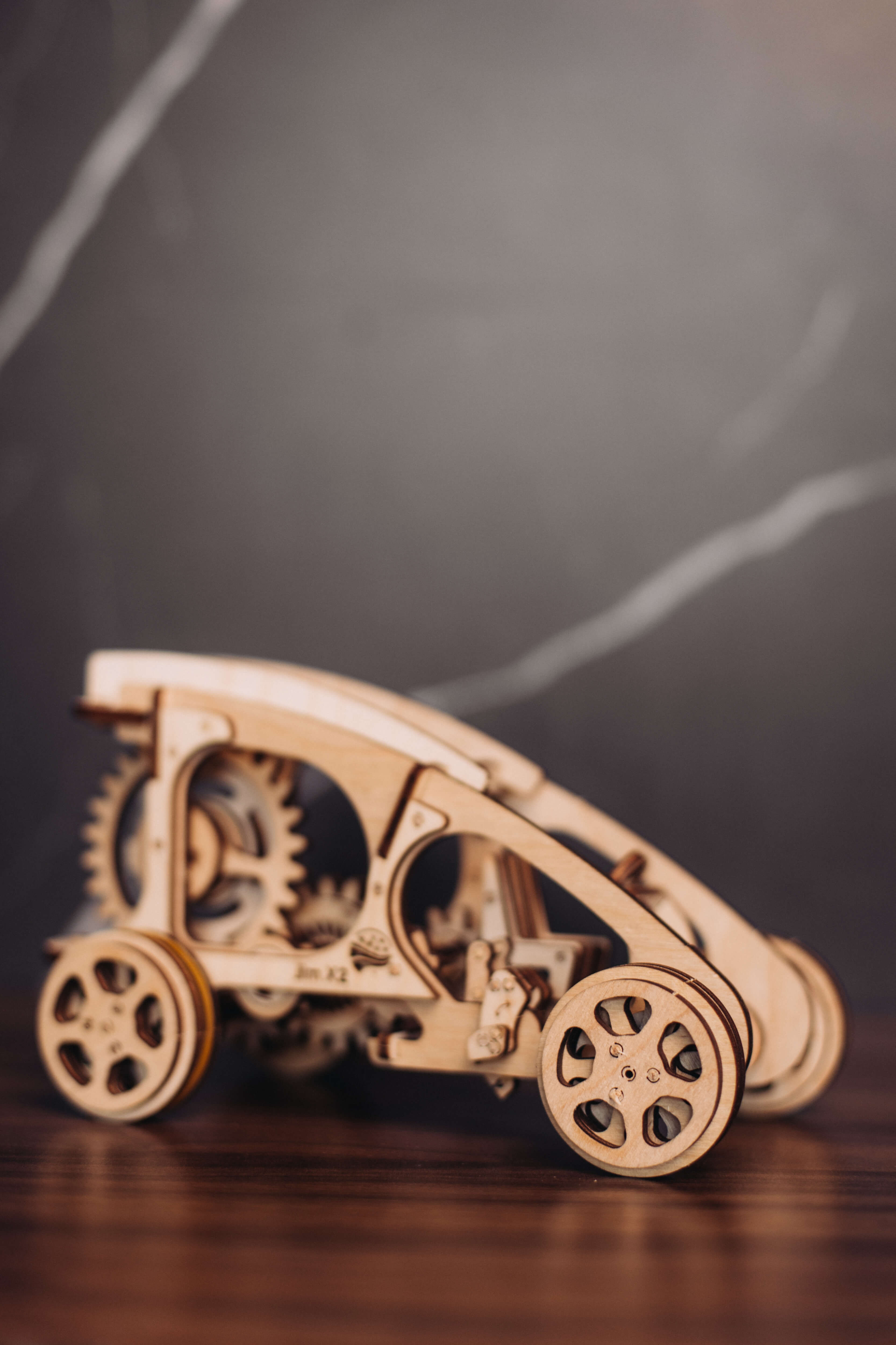 Kit Modello 3D In Legno - Robot Meccanico A Mano Con Ingranaggi, Puzzle Da Assemblare (220 Pezzi - Foto 13