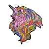 Pink Sky Unicorn (mini color puzzle) image-1 English