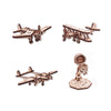 Set-of-Mini-3D-Puzzles-№1-Planes-and-Astronaut-from-WoodTrick-1 image-1 français