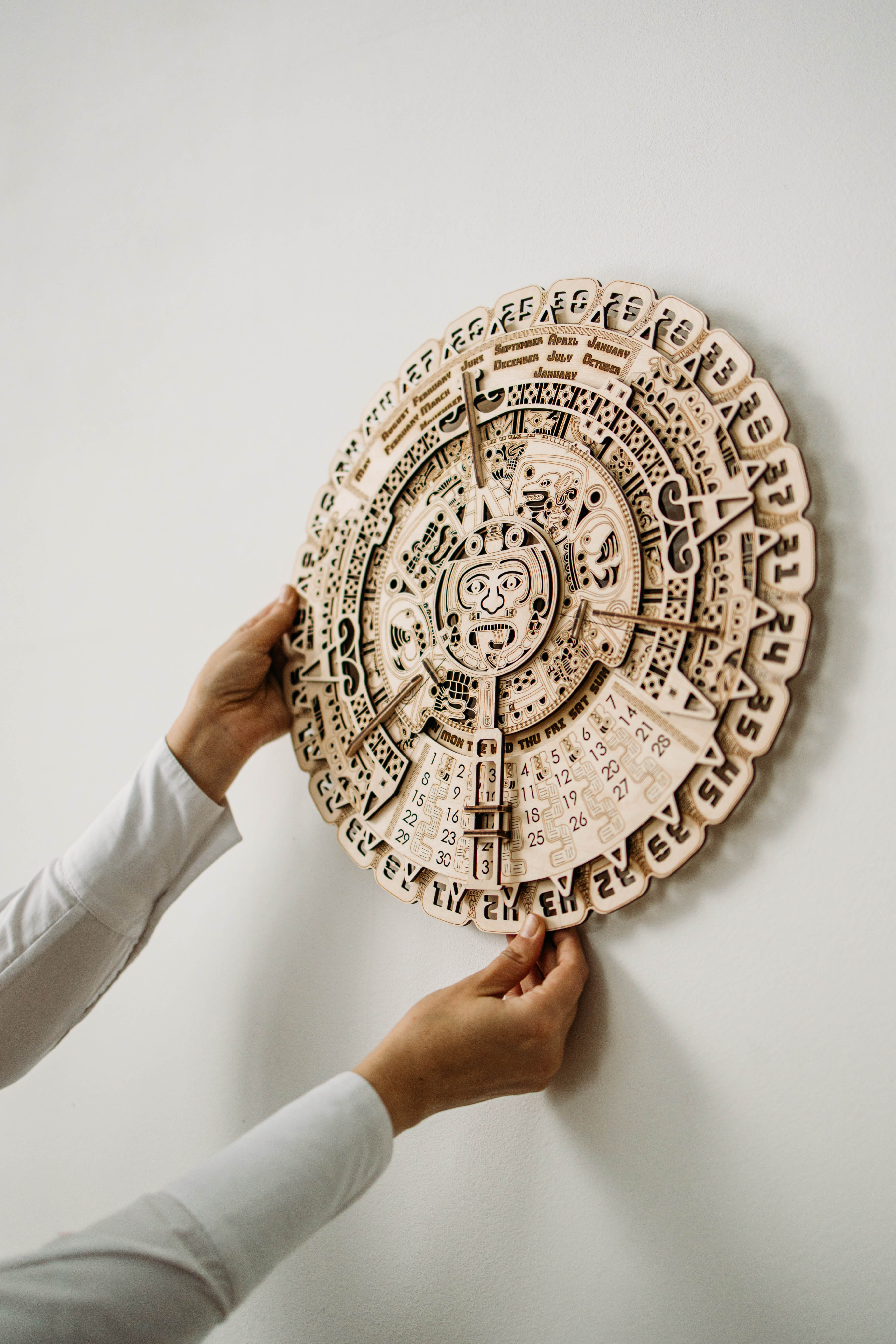 Maya Calendar 3D Wooden Mechanical Model Kit By WoodTrick maya-calendar-3d-wooden-mechanical-model-kit-by-woodtrick